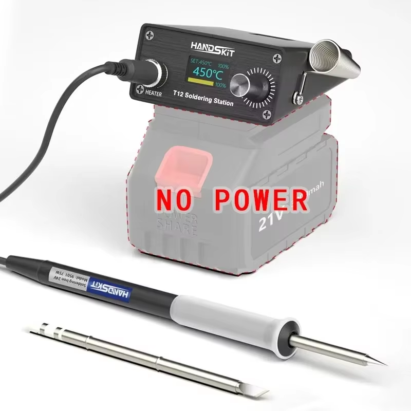 Electronics Repair Parts - Stazione di saldatura digitale T12 con