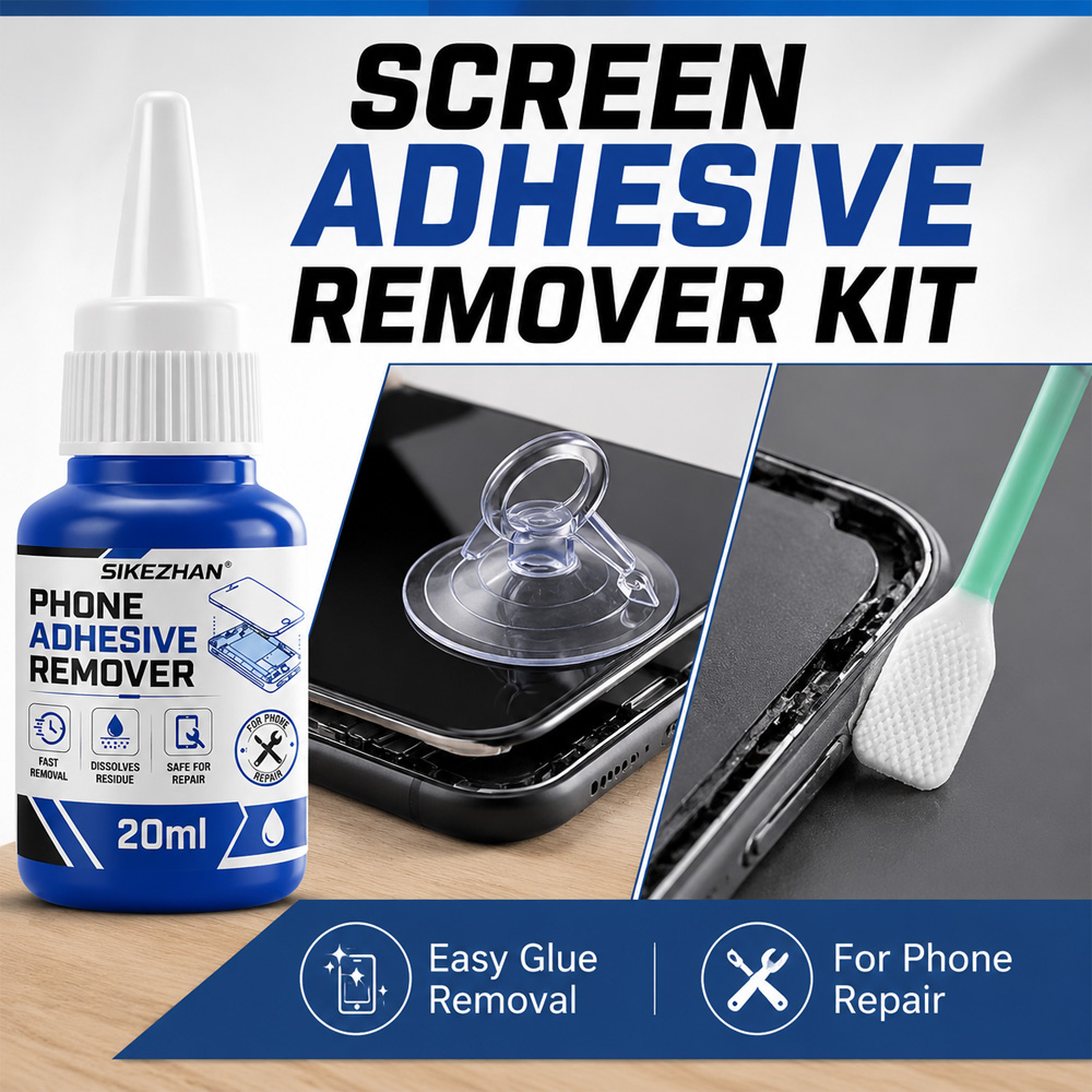 Electronics Repair Kit - Kit Professionale per Rimozione Adesivi Schermi