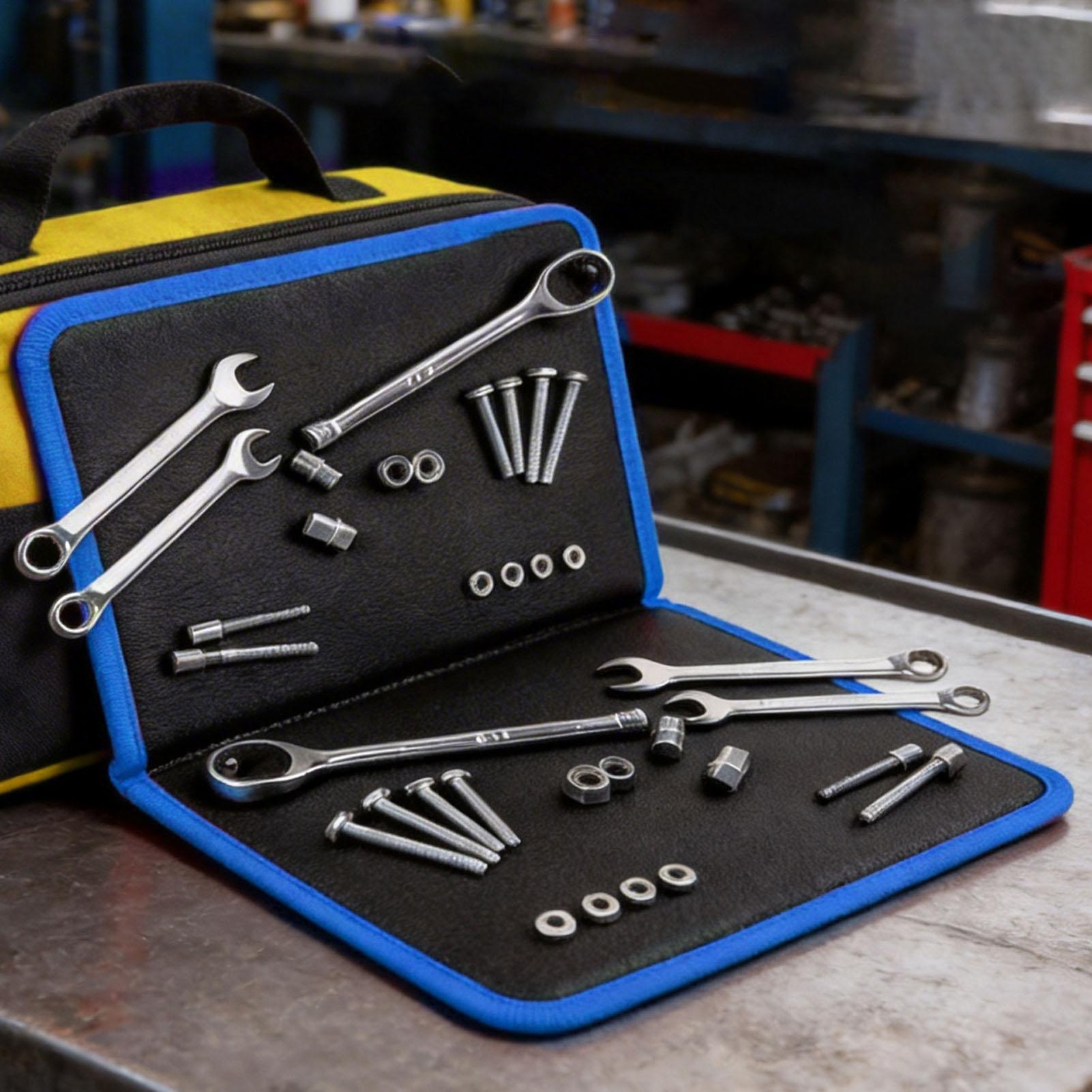 Electronics Repair Garage - Tappetino magnetico flessibile antiscivolo per organizzare
