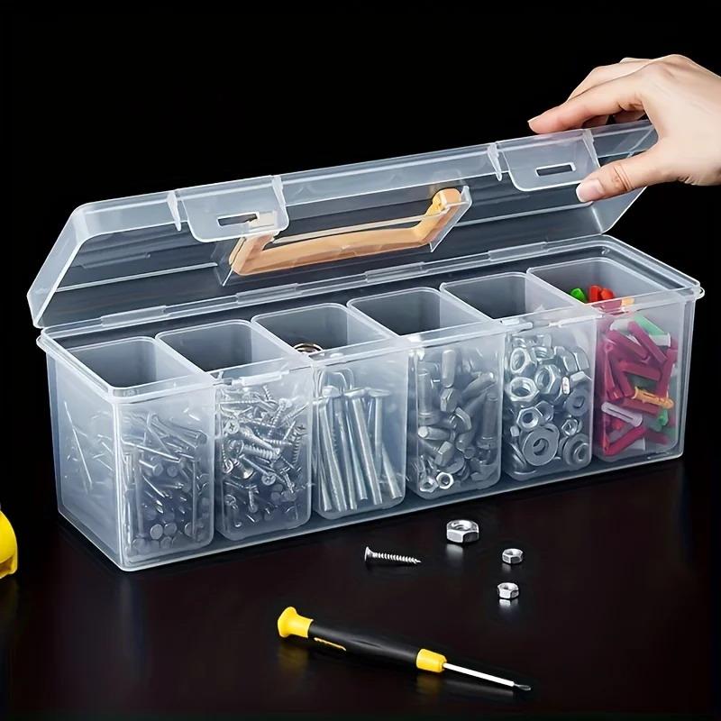 Electronics Repair Garage - Set di 7 Scatole Trasparenti per