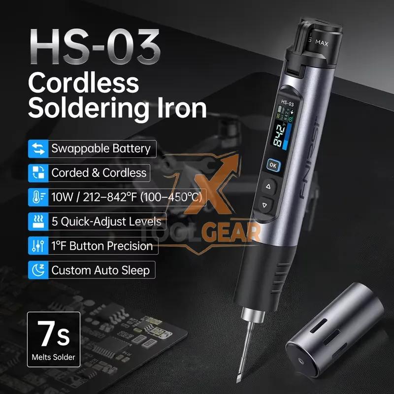 Kit Saldatore Cordless HS-03 2 - Electronics Repair Kit recensione e prezzo