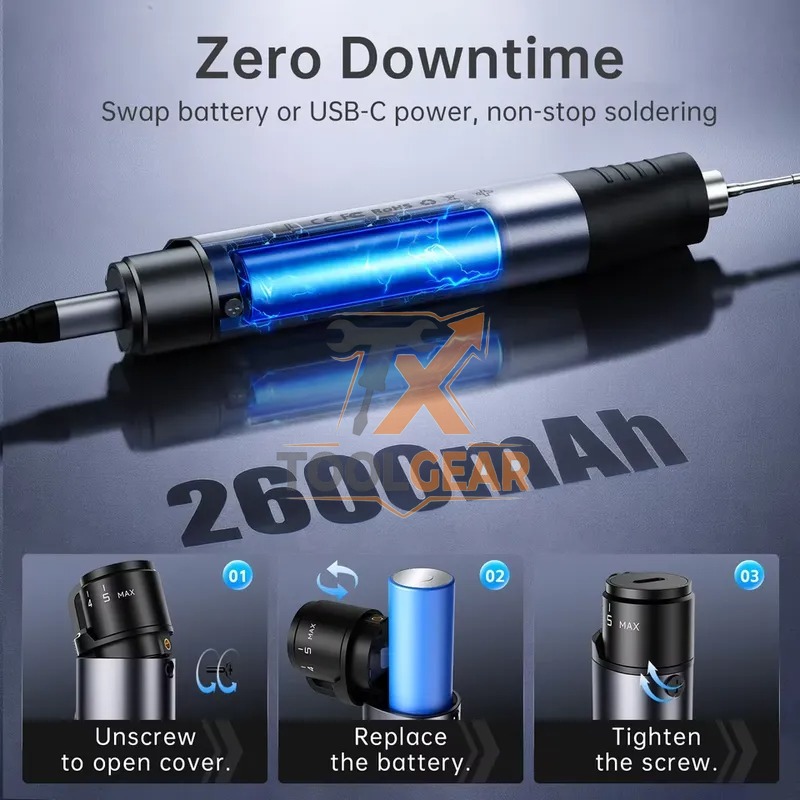 Kit Saldatore Cordless HS-03 2 - Electronics Repair Kit recensione e prezzo
