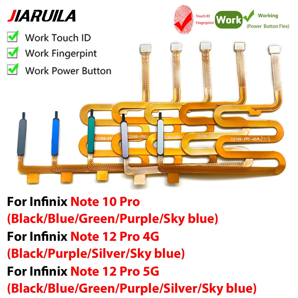 NUOVO Per infinix Nota 10 Pro/ - Fingerprint Cable Flex recensione e prezzo