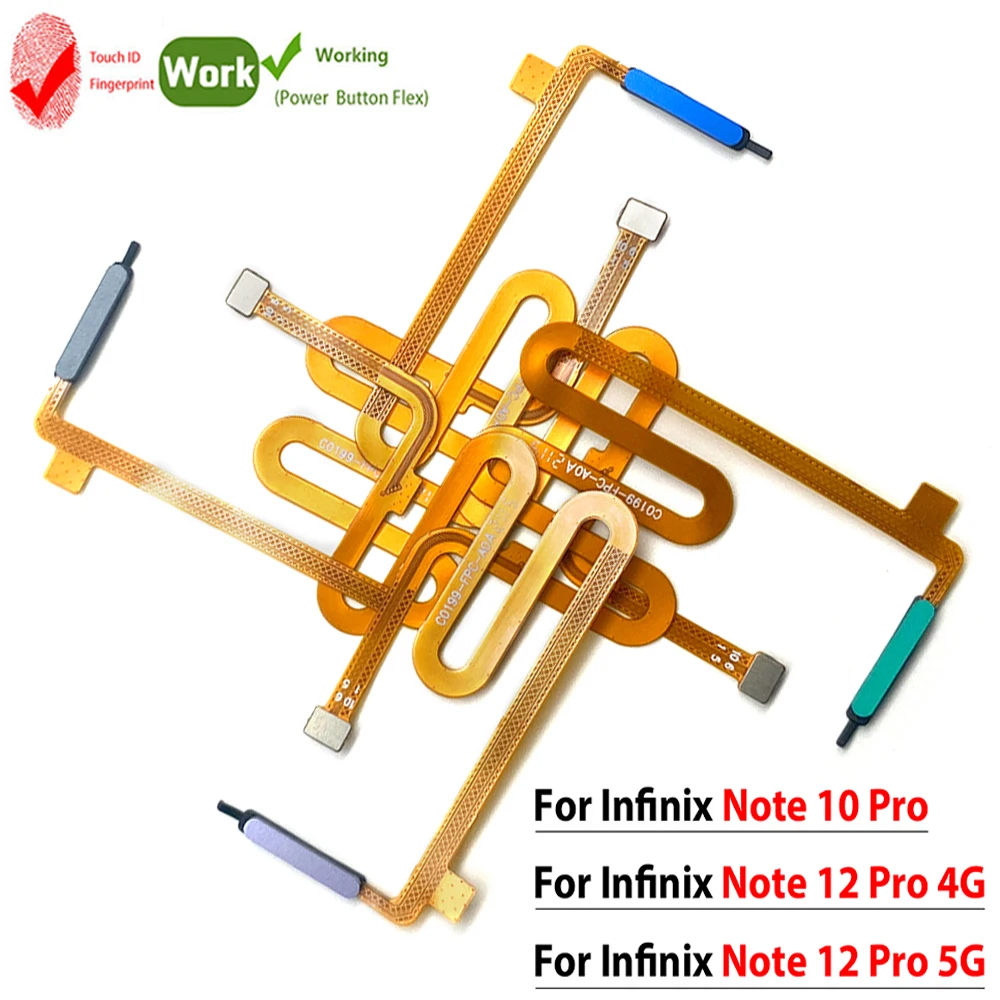 NUOVO Per infinix Nota 10 Pro/ - Fingerprint Cable Flex recensione e prezzo
